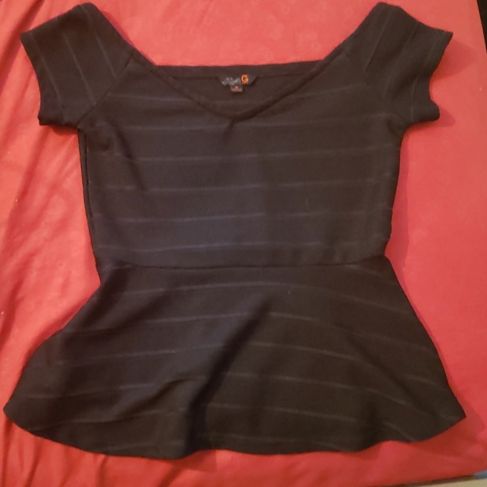 Guess peplum top